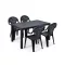 Nolia 4+1 set de mobilier de grădină