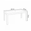 Nolia 4+1 set de mobilier de grădină