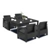 Set de mobilier de gradina Corfu Duo cu masa Melody