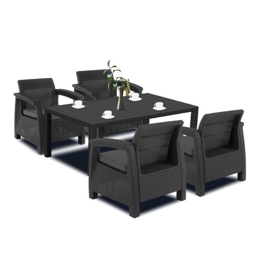 Set de mobilier de gradina Corfu Duo cu masa Melody