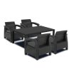 Set de mobilier de gradina Corfu Duo cu masa Melody