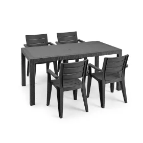 Set de mobilier de grădină Palmer 4+1
