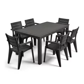 Set de mobilier de grădină Palmer 6+1