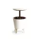 Articole de petrecere din plastic Cool Bar crem-maro