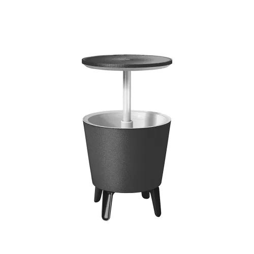Articole de petrecere din plastic Cool Bar gri-alb