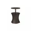 Masa de gradina Cool Bar Rattan, maro whisky