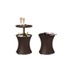 Masa de gradina Cool Bar Rattan, maro whisky