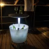 Accesoriu de petrecere iluminat din plastic cool bar alb