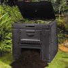 Composter electronic, fara baza, 470 l, negru