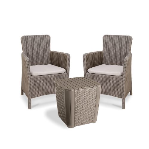 Set de mobilier de gradina Trenton Balcon cappuccino