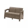 Set de mobilier de gradina Corfu Large II Lyon 6-1 in culoarea cappuccino