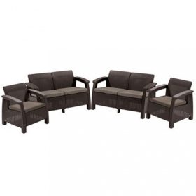 Set mobilier de gradina Corfu Rest maro