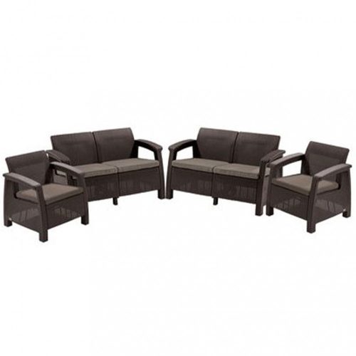 Set mobilier de gradina Corfu Rest maro