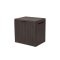 Cutie de depozitare pentru gradina din plastic City, 113L, maro