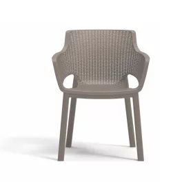 Scaun de gradina din plastic Eva, model cappuccino
