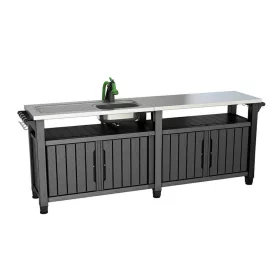 Masa de gratar de gradina din plastic Unity Chef