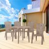 Set mobilier de gradina Lisorini 4-1 cappuccino