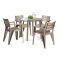 Set mobilier de gradina Julisa 4-1 cappuccino