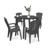 Set mobilier de gradina Lisorini 4-1 grafit
