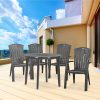 Set mobilier de gradina Lisorini 4-1 grafit
