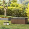 Cutie de depozitare pentru gradina Darwin 380L maro