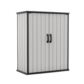 Depozitare gradina Premier High Store gri-maroniu