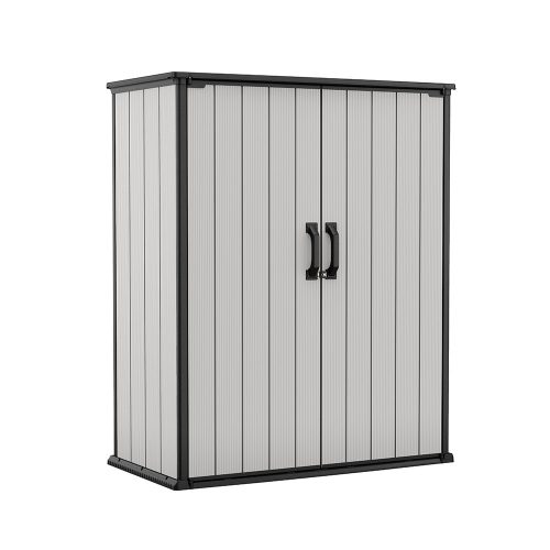 Depozitare gradina Premier High Store gri-maroniu