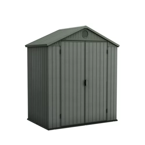 Casuta de gradina din plastic Darwin 6x4, verde