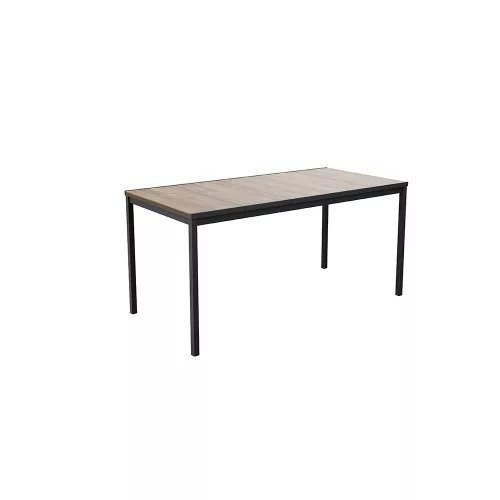Masa de gradina din plastic Porto 160, lemn de frasin
