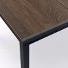 Masa de gradina Porto 160 din plastic, nuc