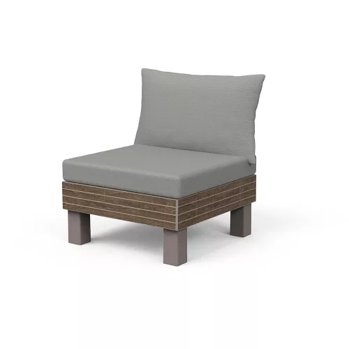 Canapea de gradina Elements Signature cu 1 loc, nuc