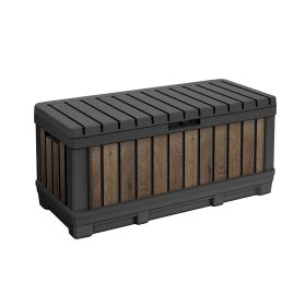 Decocoat kentwood container de gradina din plastic 350l