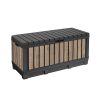Decocoat kentwood container de gradina din plastic 350l