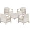 Set de mobilier de grădină Scandi Quartet