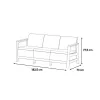 Set de mobilier de grădină Scandi Family linea duo