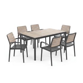 Porto Nova 160 Set de mobilier de grădină cu 6+1 brațe