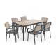Porto Nova 160 Set de mobilier de grădină cu 6+1 brațe