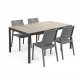 Porto Nova Prime 160 4+1 set de mobilier de grădină