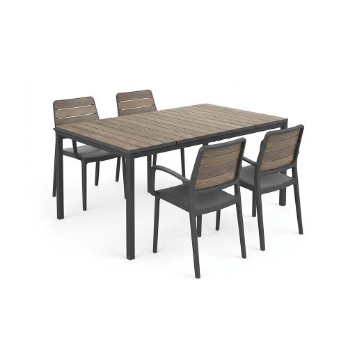 Porto Nova 160 4+1 set de mobilier de grădină cu brațe