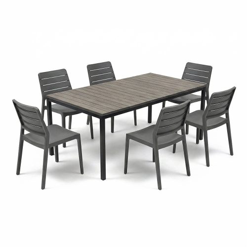 Porto Nova Prime 200 6+1 set de mobilier de grădină
