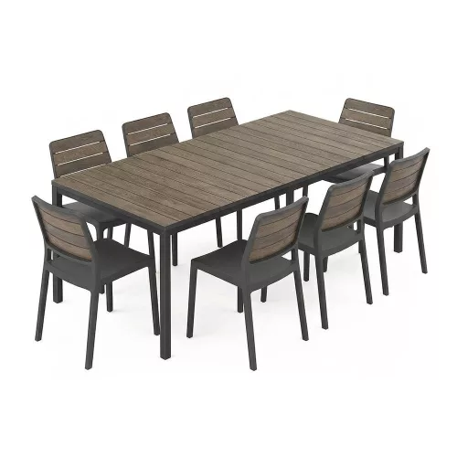 Porto Nova 200 8+1 set de mobilier de grădină