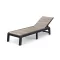 Șezlong de grădină din plastic Porto fără pernă