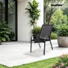 Scaun de gradina Como, negru
