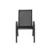 Scaun de gradina Como, negru