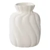 Vază, ceramică, alb, 2pcs