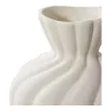 Vază, ceramică, alb, 2pcs