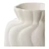 Vază, ceramică, alb, 2pcs