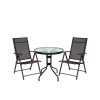 Set mobilier de gradina Arvin Balcon negru