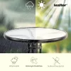 Set mobilier de gradina pentru balcon Marie, maro