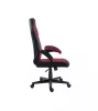Scaun rotativ Pixel negru-rosu